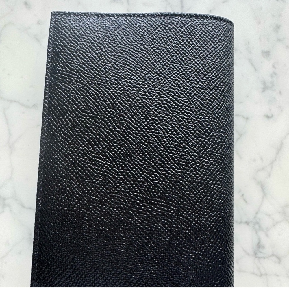 Authentic Dolce & Gabbana Black Passport Holder and Cards with DG in Gold - Picture 10 of 13